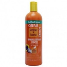 Creme Of Nature Sunflower & Coconut Detangling Conditioning Shampoo 16 Oz Creme Of Nature Sunflower & Coconut Detangling Conditioning Shampoo 16 Oz